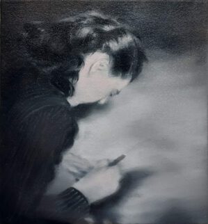 Writing girl