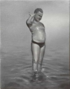 Boy by the sea