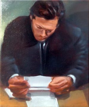 Reading man