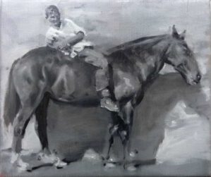 Boy on a horse