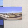 Landschap met grote fabriek
