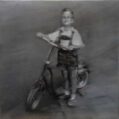 Boy on an autoped