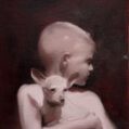 Boy and dog