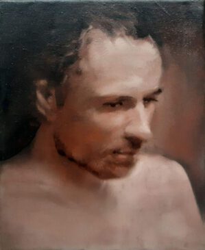 Head of a man