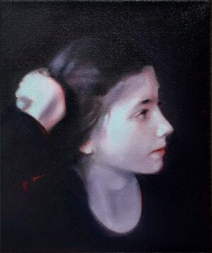 Seated girl
