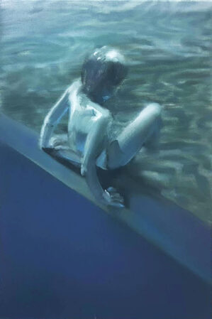 Bathing girl