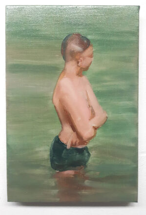 Bathing boy