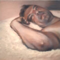 Slumbering man