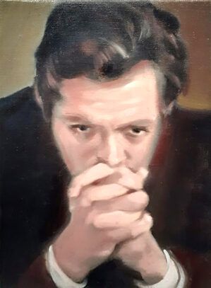 Musing man