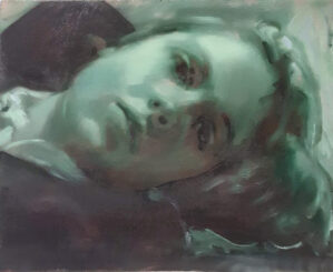 Reclining girl