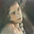 Head of a girl
