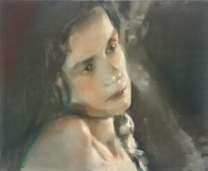 Head of a girl