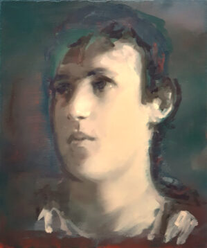 Study for head of a young man