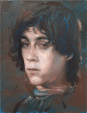 Head of a young man