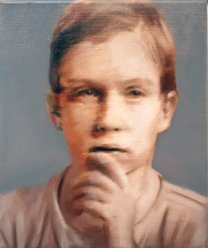 Musing boy